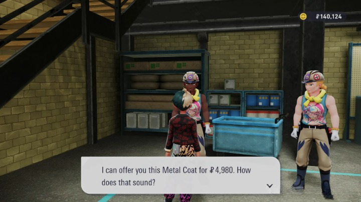 Buying Metal Coat from NPC Racine Construction