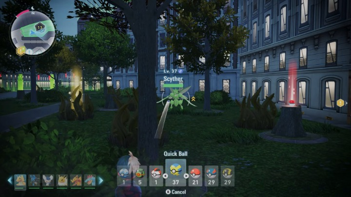 Catching Scyther In Pokémon Legends Z-A