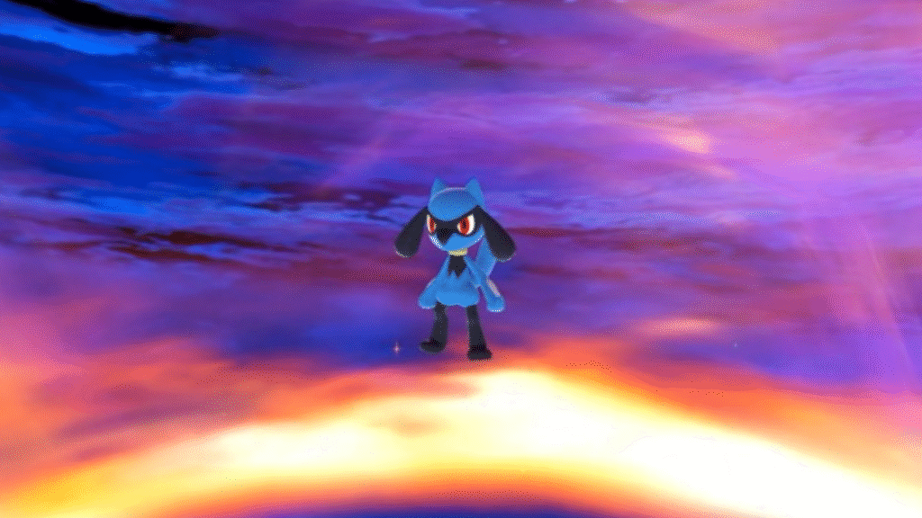 Evolution of Riolu in Pokémon Legends
