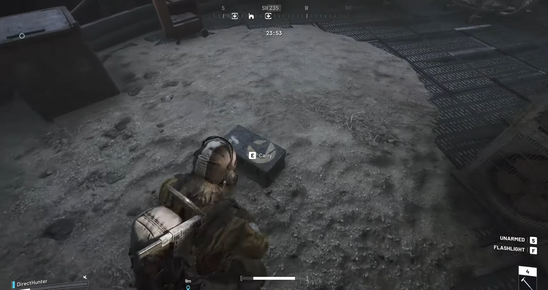 Collect Field Crate at the Depot